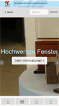 Mobile Screenshot of pittner-fenster.de